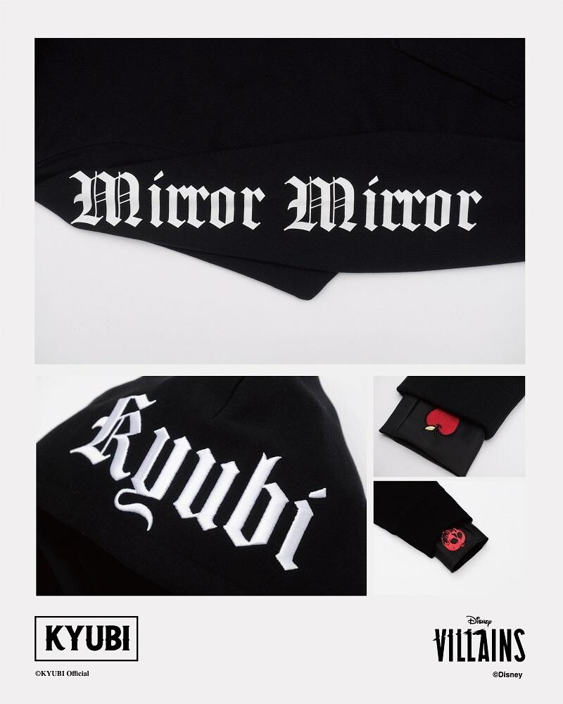 「KYUBI」Evil Queen the Dark Arts Zipped Hoodie HK$780